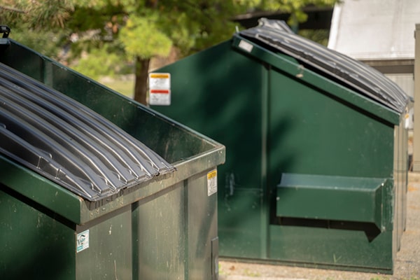 we can typically deliver a commercial dumpster to your business location within 24-48 hours of your rental request